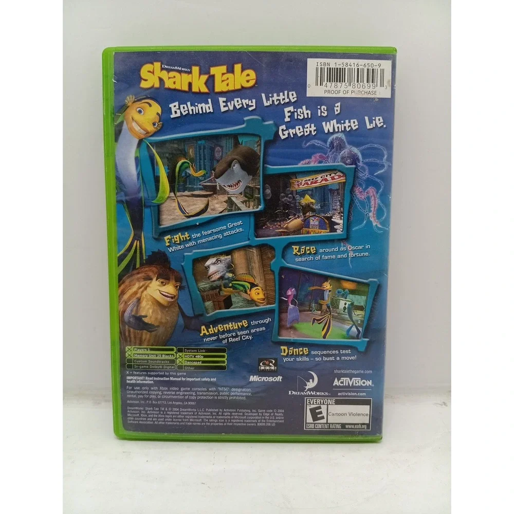 DreamWorks' Shark Tale (Microsoft Xbox, 2004)